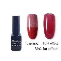 Gel Lac 3in1 Moonbasa cu efect de Blana 6ml #487
